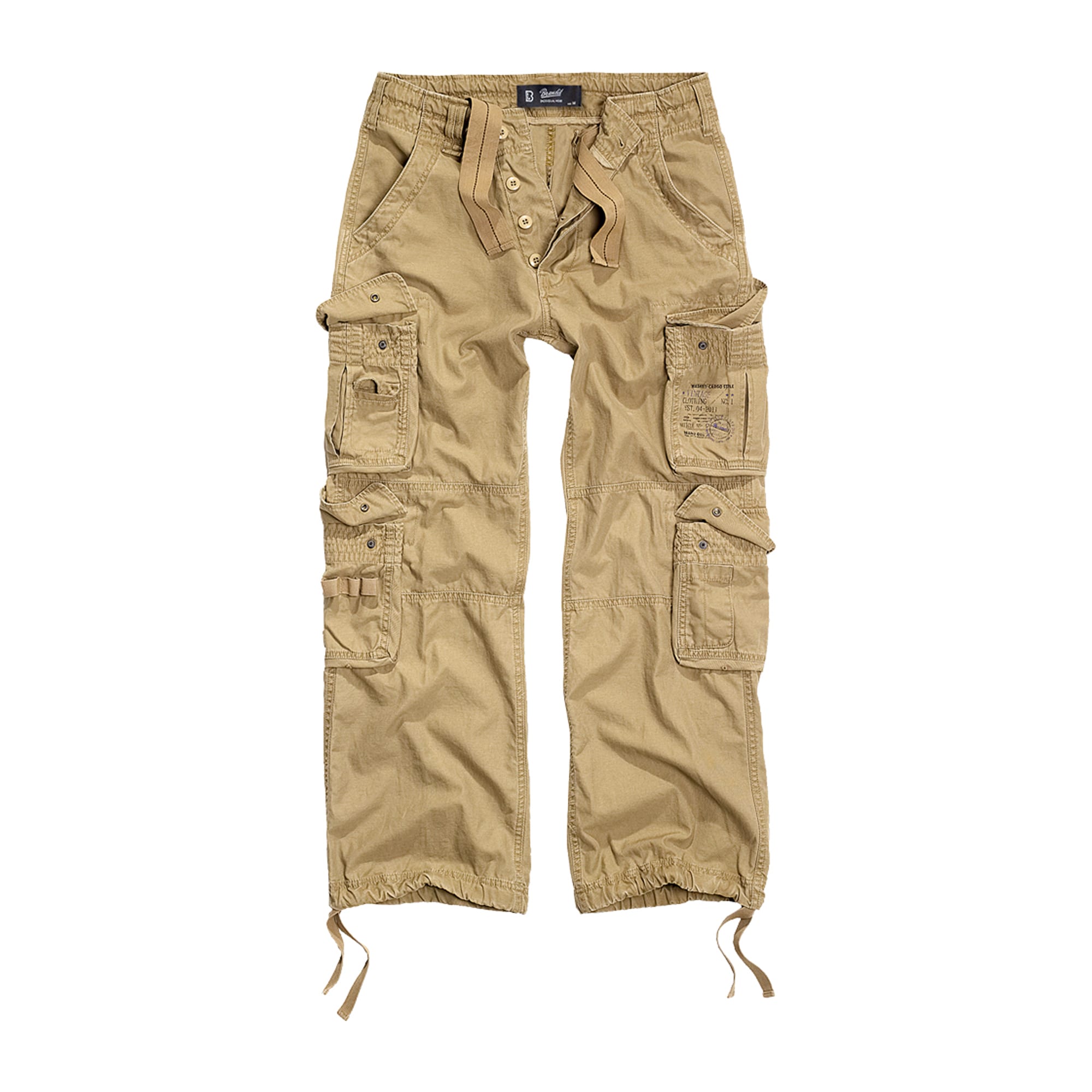 Purchase the Brandit Pure Vintage Trousers beige by ASMC