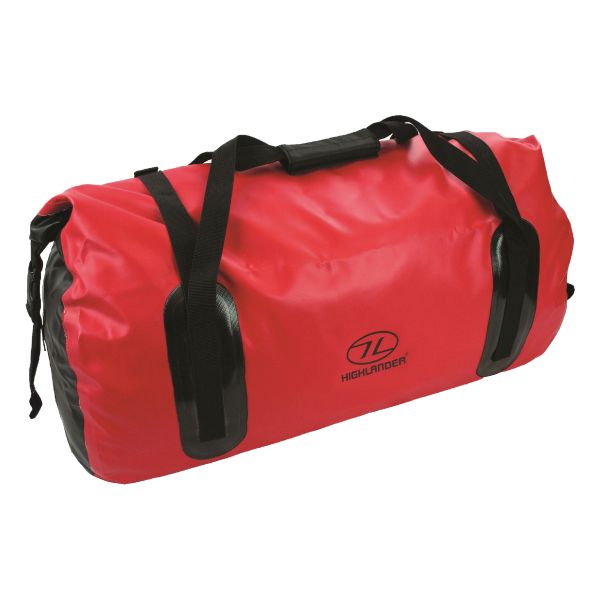 Highlander PVC Travel Bag Mallaig 35L red