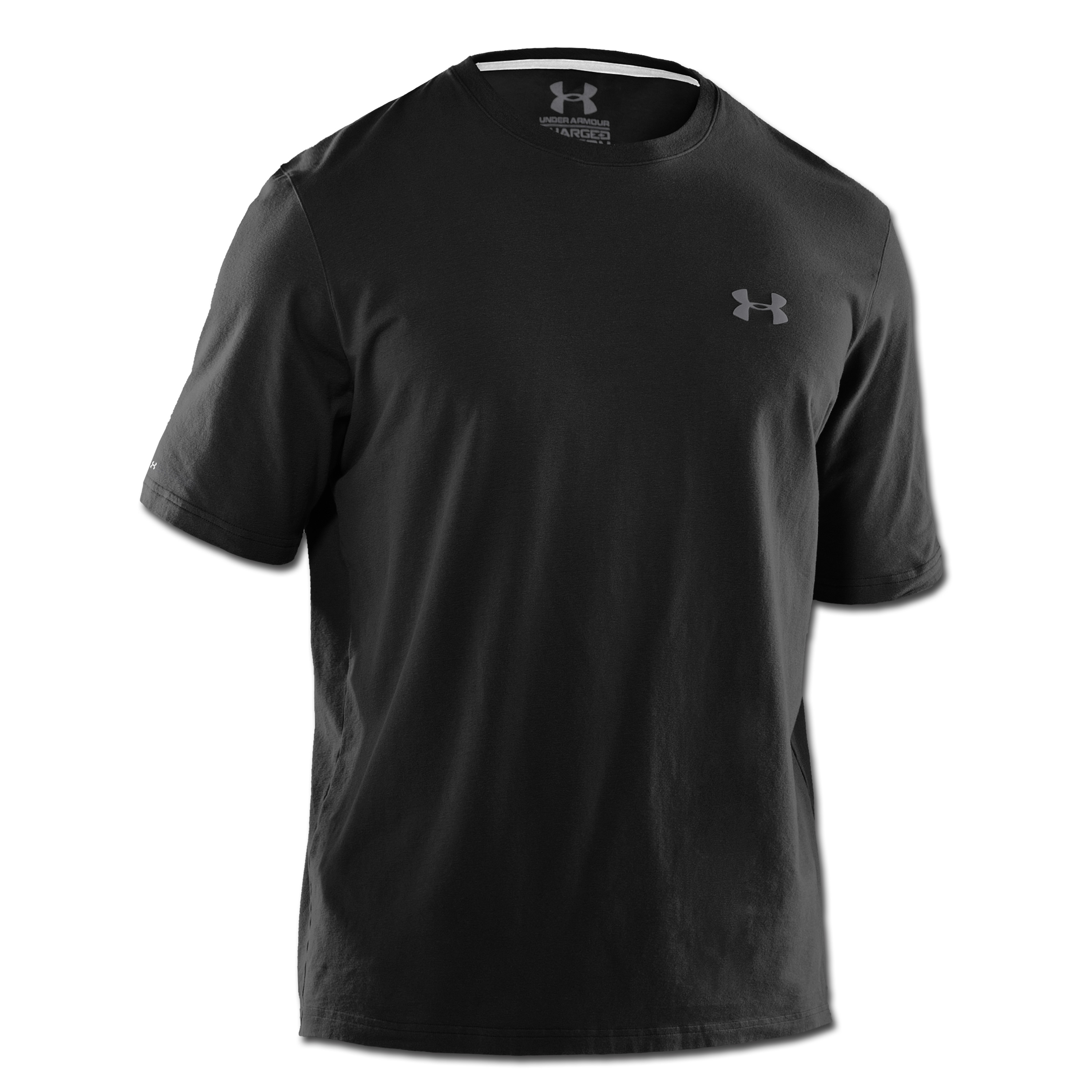 Purchase the Under Armour T-Shirt Charged Cotton black by ASMC