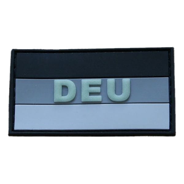3D Rubber Patch DEU subbed gray/glow in the dark