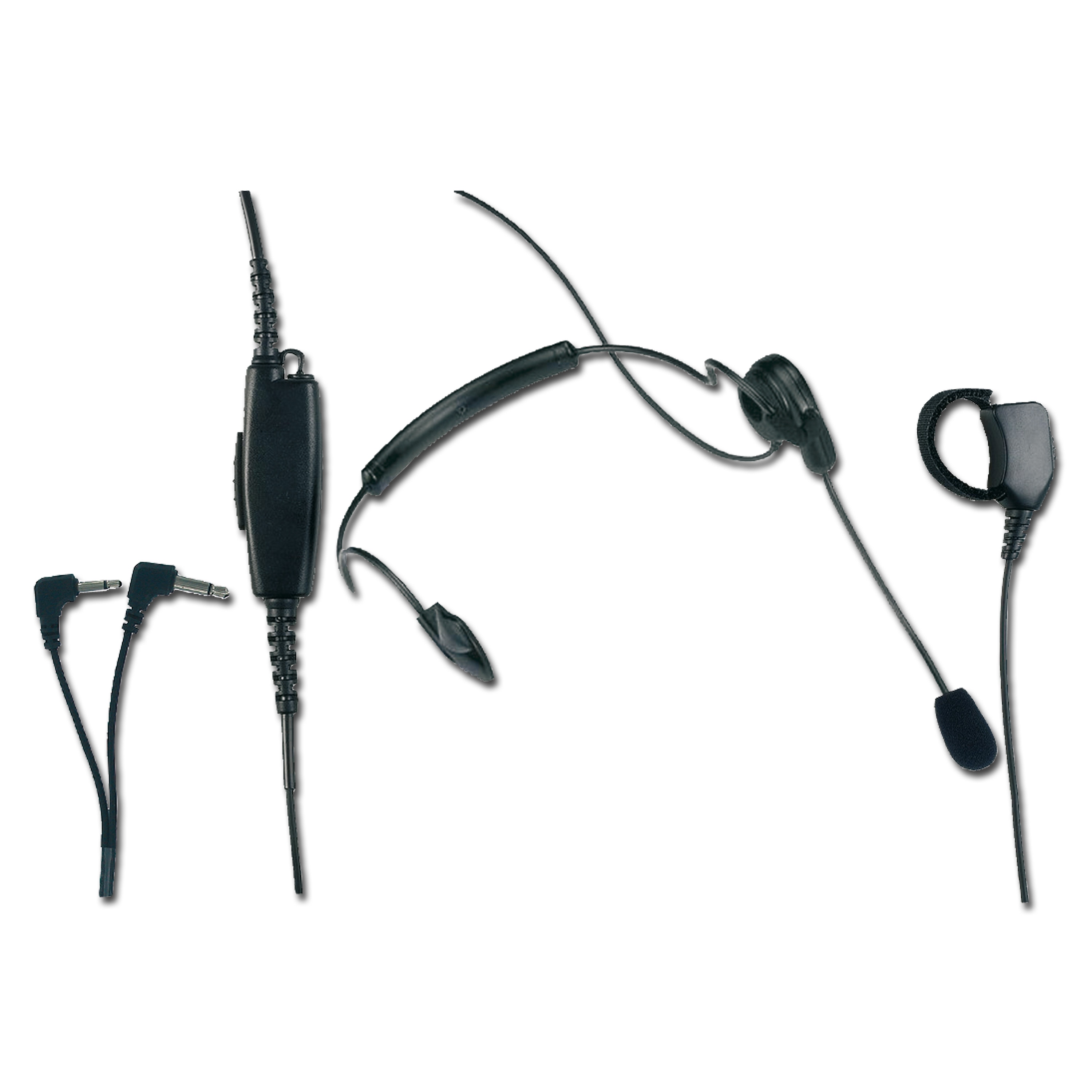 Alan Electronics Albrecht HS 01 Sport-Headset Headset Mikrofon leicht robust