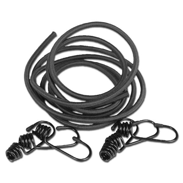 Bungee Cord with 6 Hooks black
