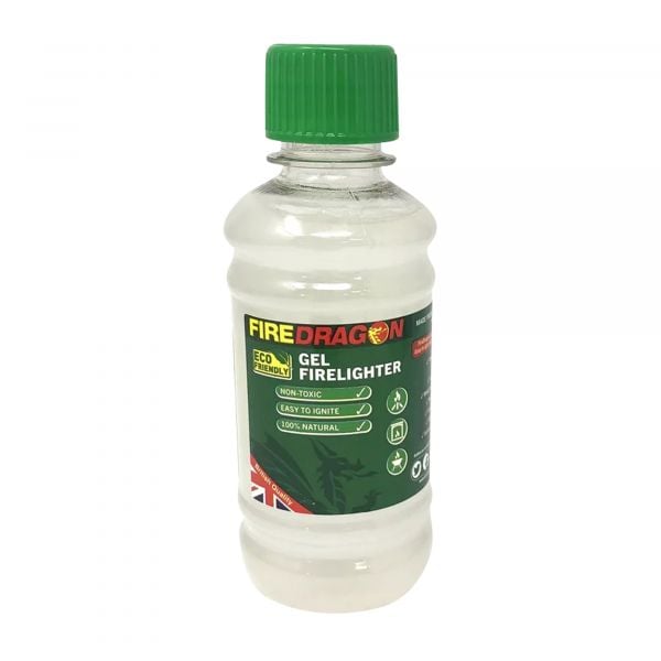 FireDragon Gel Firelighter Bottle 200 ml